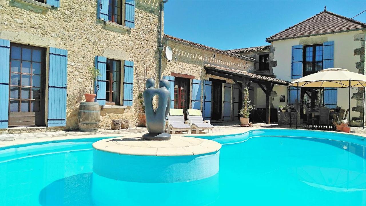 Luxury B&B Maison A Votre Sante, In Bordeaux Wine Region Savignac-de-Duras Bagian luar foto