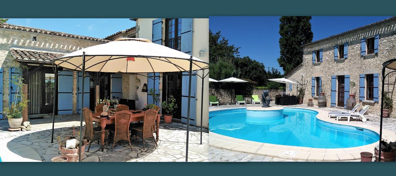 Luxury B&B Maison A Votre Sante, In Bordeaux Wine Region Savignac-de-Duras Bagian luar foto